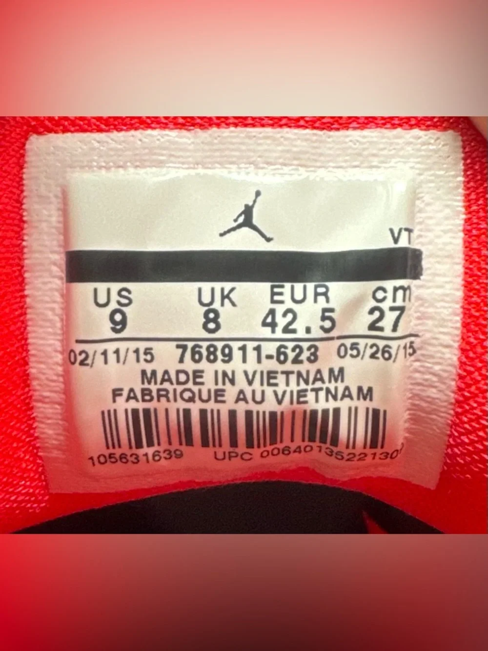 Air Jordan Flight Flex Trainer 2 Infrared Bright Red Black Basketball Sneakers